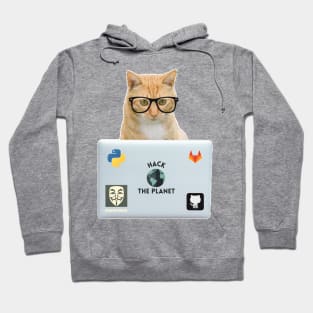 Hacker Cat Hoodie